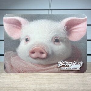 Handmade “Steal My Heart Not My Blankets” Greeting Card